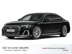 Mythosschwarz metallic Gebraucht 2024 Audi A8 Ambiente Limousine | 64.980 € (Guter Preis)