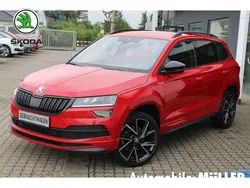 Rot Gebraucht 2020 Skoda Karoq SportLine SUV | 21.980 € (Fairer Preis)