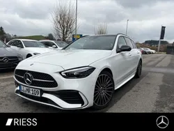 Weiss Gebraucht 2024 Mercedes C200 Night Kombi | 47.700 €