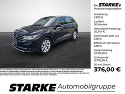 Schwarz (deep black perleffekt) Gebraucht 2022 VW Tiguan Elegance+ SUV | 32.949 € (Guter Preis)