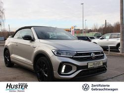 Ivory silver metallic/schwarz 5706 (metallic) Gebraucht 2023 VW T-Roc Cabriolet Style Cabrio | 30.940 € (Fairer Preis)