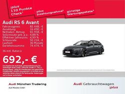 Daytonagrau perleffekt Gebraucht 2022 Audi RS6 Ambiente Kombi | 99.272 € (Fairer Preis)