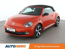 Orange Gebraucht 2016 VW Beetle Exclusive Cabrio | 26.650 € (Etwas zu teuer)