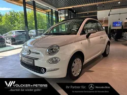 Weiß Gebraucht 2017 Fiat 500C Lounge Cabrio | 12.649 € (Etwas zu teuer)