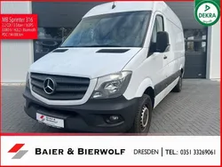 Arktikweiss Gebraucht 2016 Mercedes Sprinter Van | 24.990 € (Teuer)
