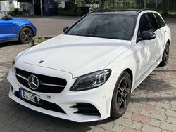 Weiß Gebraucht 2020 Mercedes C220 AMG line Kombi | 27.500 € (Guter Preis)