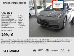 Mondsteingrau/schwarz Gebraucht 2022 VW ID.3 Pure Kleinwagen | 22.395 € (Superpreis)