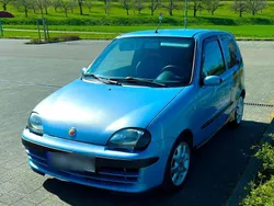 Blau Gebraucht 2001 Fiat Seicento Abarth Kleinwagen | 2.300 €