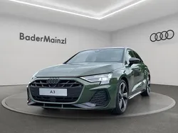 Distriktgrün metallic Gebraucht 2024 Audi A3 S-Line Limousine | 42.930 € (Etwas zu teuer)