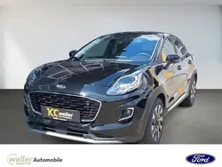 Obsidianschwarz metallic Gebraucht 2023 Ford Puma Titanium Coupé | 19.910 € (Guter Preis)