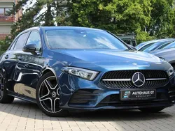 Blau Gebraucht 2020 Mercedes A180 AMG Limousine | 24.999 € (Fairer Preis)