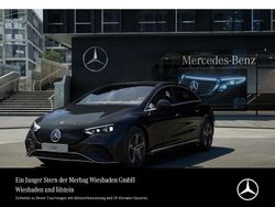 Obsidianschwarz Gebraucht 2022 Mercedes EQE350 AMG line Limousine | 47.890 € (Etwas zu teuer)
