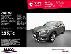 Chronosgrau metallic (metallic) Gebraucht 2023 Audi Q3 Advanced SUV | 32.679 € (Guter Preis)