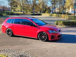 Rot Gebraucht 2017 VW Golf VII GTD Kombi | 13.999 € (Fairer Preis)