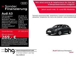 Grau Gebraucht 2022 Audi A3 Sportback Basis Kleinwagen | 23.930 € (Fairer Preis)