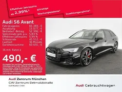 Mythosschwarz metallic Gebraucht 2023 Audi S6 Ambiente Kombi | 67.281 € (Etwas zu teuer)