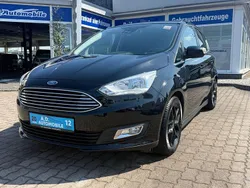 Schwarz Gebraucht 2018 Ford C-MAX Titanium Van / Kleinbus | 9.990 € (Guter Preis)