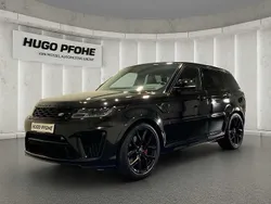 Santorini black Gebraucht 2021 Land Rover Range Rover Sport SVR SUV | 73.889 € (Fairer Preis)