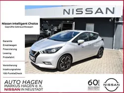 Silber Gebraucht 2021 Nissan Micra N-Way Kleinwagen | 13.500 € (Fairer Preis)