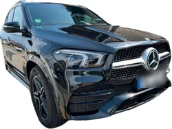 Schwarz Gebraucht 2024 Mercedes GLE300 AMG line SUV | 67.999 € (Superpreis)