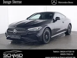 Schwarz Gebraucht 2024 Mercedes CLE200 AMG line Coupé | 51.850 € (Guter Preis)
