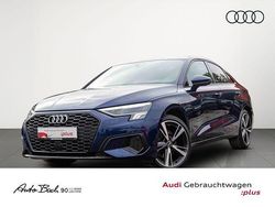 Blau (navarrablau metallic) Gebraucht 2021 Audi A3 Advanced Plus Limousine | 24.570 € (Fairer Preis)