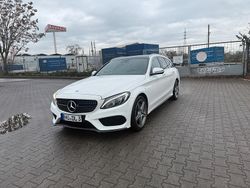 Weiß Gebraucht 2016 Mercedes C250 AMG line Kombi | 15.900 € (Guter Preis)