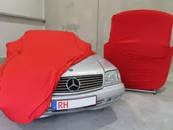 Brilliantsilber metallic Gebraucht 2000 Mercedes SL280 Classic Cabrio | 26.600 € (Fairer Preis)