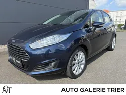 Blau Gebraucht 2016 Ford Fiesta Titanium Kleinwagen | 6.980 € (Fairer Preis)