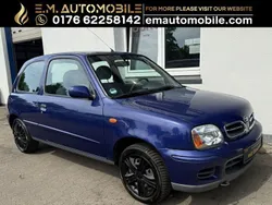 Blau Gebraucht 2002 Nissan Micra Kleinwagen | 3.790 € (Teuer)