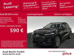 Mythosschwarz metallic Gebraucht 2025 Audi Q6 e-tron Sport SUV | 54.950 €