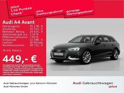 Mythosschwarz metallic Gebraucht 2024 Audi A4 Advanced Kombi | 37.865 € (Etwas zu teuer)