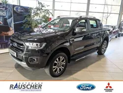 Obsidianschwarz metallic Gebraucht 2022 Ford Ranger Wildtrack Abholung | 39.890 € (Fairer Preis)