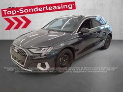 Grau Gebraucht 2024 Audi A3 Sportback Advanced Limousine | 30.750 € (Guter Preis)