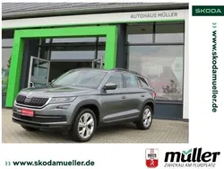 Grau (platinumgrau metallic) Gebraucht 2019 Skoda Kodiaq Soleil SUV | 25.890 € (Guter Preis)
