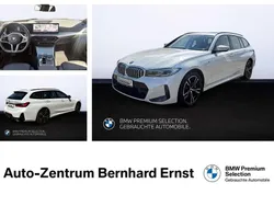 Mineralweiß metallic Gebraucht 2024 BMW 330e M Sport Kombi | 52.380 € (Teuer)