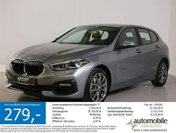 Skyscraper grau met. Gebraucht 2024 BMW 120 Advantage Kleinwagen | 25.739 € (Superpreis)