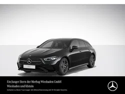 Kosmosschwarz Gebraucht 2024 Mercedes CLA180 Shooting Brake AMG line Kombi | 32.890 € (Etwas zu teuer)