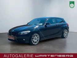 Schwarz Gebraucht 2016 BMW 116 Advantage Kleinwagen | 10.480 € (Guter Preis)