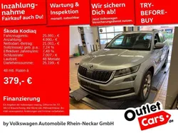 Business grau metallic Gebraucht 2021 Skoda Kodiaq Ambition SUV | 25.991 € (Guter Preis)