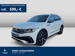 Pure white Gebraucht 2022 VW Tiguan Allspace R-line SUV | 36.790 € (Etwas zu teuer)