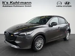 Machine gray Gebraucht 2024 Mazda 2 Exclusive-Line Kleinwagen | 20.900 € (Fairer Preis)