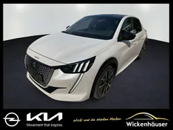 Lack weiss perlglänzend/typ aussenverkle (metallic) Gebraucht 2021 Peugeot e-208 GT Kleinwagen | 16.990 € (Fairer Preis)