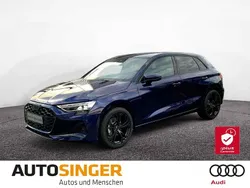 Navarrablau metallic Neu 2025 Audi A3 Sportback Advanced Plus Limousine | 40.480 € (Etwas zu teuer)