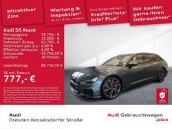 Daytonagrau perleffekt Gebraucht 2024 Audi S6 Ambiente Kombi | 78.790 €