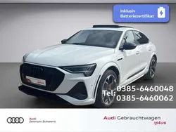 White metallic Gebraucht 2022 Audi e-tron Sportback Sport SUV | 47.990 € (Guter Preis)