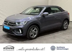 Rauchgrau metallic Gebraucht 2022 VW T-Roc Cabriolet R-line Cabrio | 30.960 € (Fairer Preis)