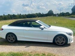 Weiß Gebraucht 2018 Mercedes C180 AMG Cabrio | 24.950 € (Guter Preis)