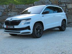 Weiß Gebraucht 2024 Skoda Karoq SportLine SUV | 38.990 € (Fairer Preis)