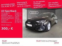 Schwarz Gebraucht 2023 Audi A3 Sportback e-tron Limousine | 25.450 € (Fairer Preis)